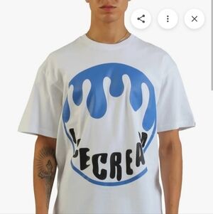 Icecream Men's White and Blue T-Shirt